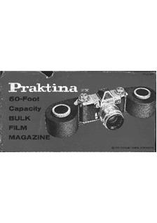 Praktica (VEB) Praktina FX manual. Camera Instructions.